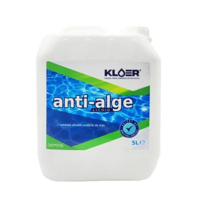 Algicid lichid Kloer, pentru apa piscina, 5 l