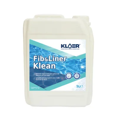 Detergent 2 in 1 pentru linie apa piscine si skimmer Kloer lichid 5 L