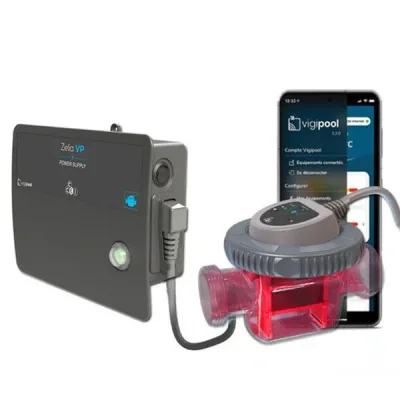 Electrolizor de sare cu Wi-Fi pentru piscina, 80 mc, Zelia VP  - CCEI France PF10I270