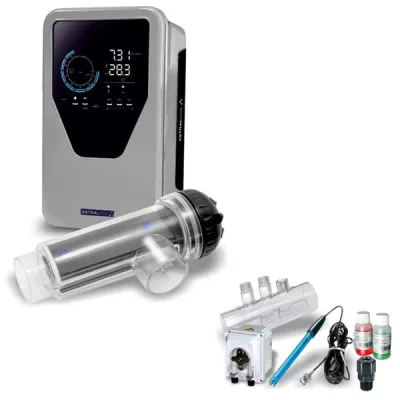 Electrolizor de sare pentru piscina cu pompa dozare pH, Smart Next, 40 mc - Astralpool 70083