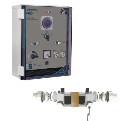 Electrolizor de sare pentru piscina, Limpido PRO-PH, 320 mc - CCEI France PF10I005