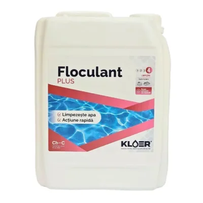 Floculant Plus, Kloer, pentru apa piscina, 5 L