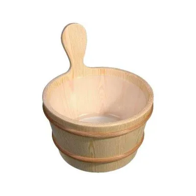 Galeata din lemn pentru sauna 4 L