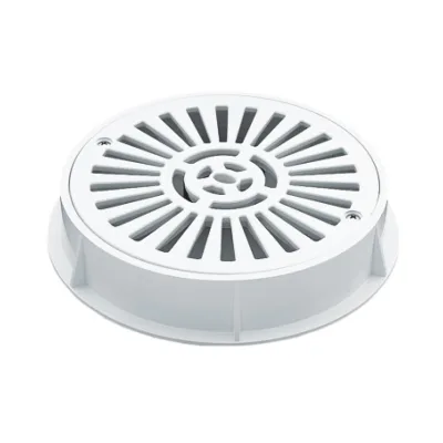 Grilă de scurgere Ø200 mm AstralPool din ABS – debit maxim 15 m³/h