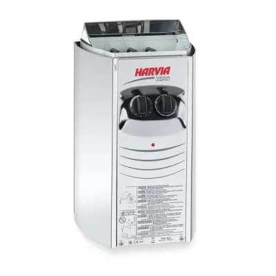 Incalzitor sauna Vega Compact cu panou incorporat, 3.5 kW, 2-4.5 m3 - Harvia HCB350400S