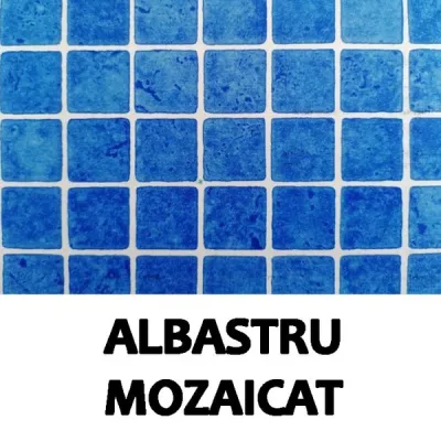 Liner PVC mozaicat pentru placare piscina, 1.5 mm, Albastru, SopremaPool