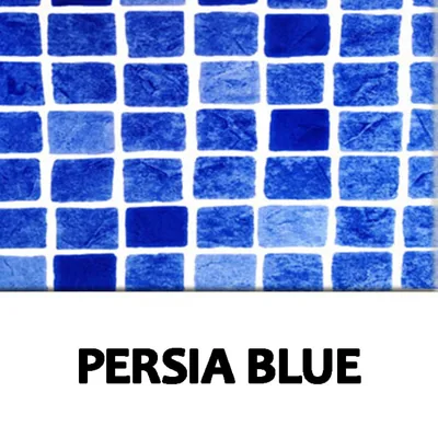 Liner PVC mozaicat pentru placare piscina, 1.5 mm, Persia Blue, Renolit 3000