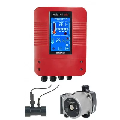 Panou control schimbator caldura HeatSmart + cu pompa Grundfos