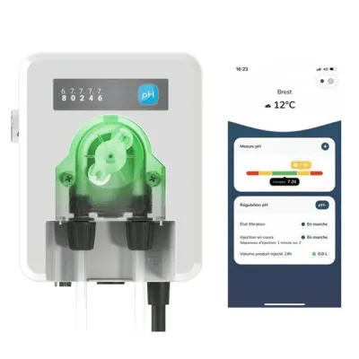 Pompa dozatoare pH, analogica, 1.5 l/h, cu wi-fi si iluminat inteligent, pentru piscine pana in 150 mc  Phileo VP - CCEI France