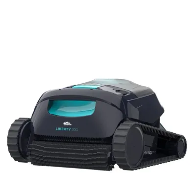 Robot automat curatare piscina, pentru podea, pereti si linia apei, fara cablu, lungime piscina max 10 m, Liberty200 - Dolphin Maytronics Liberty200