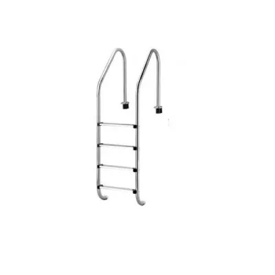 Scara piscina standard, 3 trepte, inox AISI 304 - Poolzone 05489