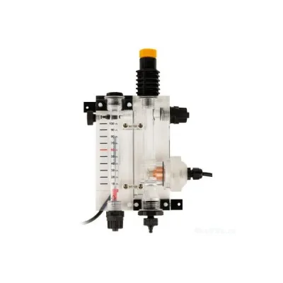 Suport sonde PSS-Plexi pentru debitmetru rotativ + sonda Clor amperometrica - Seko