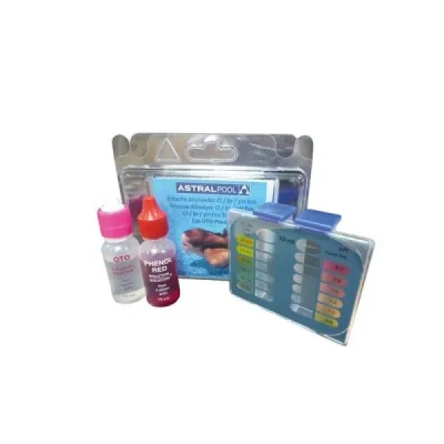 Tester apa piscina cu picaturi pentru PH/Clor/Brom - AstralPool