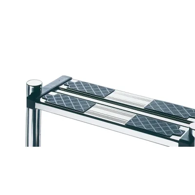 Trepte duble de siguranță antiderapante pentru scări piscină AstralPool – AISI 316