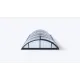 Acoperire piscina din policarbonat Klasik C antracit 10 x 5 m 4