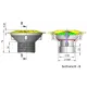 Duza de refulare pardoseala pe filet pentru piscine din beton AstralPool 00303 2