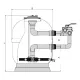 Filtru piscina 30 mc/h, D900 Vienna Side Peraqua 7300496 2