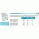 Gratar perimetral modular 195 mm, alb, AstralPool 34190 3
