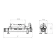 Incalzitor electric din titan 3KW , 220V 2