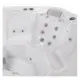 Jacuzzi exterior Budapest Life Deluxe pentru 5 persoane + capac termic cadou - Wellis 3