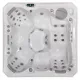 Jacuzzi exterior Malaga Life Deluxe pentru 6 persoane + capac termic - Wellis 5