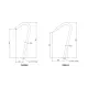 Jet de apa pentru piscina inox AISI316 - Astralpool 52242 / 52243 2