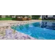 Liner PVC 3D pentru placare piscina, 1.8 mm, Alkor Fidji Brown Sand, CGT 2