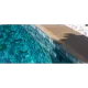 Liner PVC 3D pentru placare piscina, 1.8 mm, Alkor Fidji Green, CGT 2