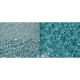 Liner PVC 3D pentru placare piscina, 1.8 mm, Alkor Granite Green, CGT 3