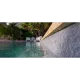 Liner PVC 3D pentru placare piscina, 1.8 mm, Alkor Granite Grey, CGT 2