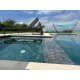 Liner PVC 3D pentru placare piscina, 1.8 mm, Sensitive Grey, SopremaPool 156988/SSGM 2