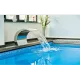 Liner PVC mozaicat pentru placare piscina, 1.5 mm, Bysance Blue, Renolit 3000 3
