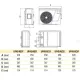 Pompa de caldura pentru piscina Aquark ELITE Inverter 24.2 kW 2