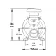 Pompa de hidromasaj 0.5 HP, 0.37 kW, 230 V -  LX Whirlpool 3