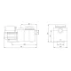 Pompa filtrare apa piscina cu viteza variabila 6mc/h - 20mc/h, 0.7 kW INVER PRO WiFi  056120 5