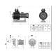 Pompa hidromasaj pentru inot contracurent piscina 1.5 kw 2.0 HP - AstralPool 11505 2