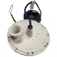 Proiector plat cu LED Gaia ALB, 20 W, filet 11/2", GAM20 - CCEI France PK10R100 5