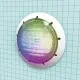 Proiector plat cu LED Gaia RGB, 30W, filet 11/2", GAX30 - CCEI France PK10R102 3