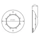 Proiector plat cu LED RGB, 15W, cu telecomanda si suport de prindere pentru beton - AstralPool 71744 5