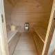 Sauna uscata exterioara din lemn de brad, diferite dimensiuni, Colectia Elysium 3