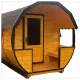 Sauna uscata exterioara din lemn de brad, diferite dimensiuni, Colectia Vitality 2