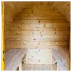 Sauna uscata exterioara din lemn de brad, diferite dimensiuni, Colectia Vitality 3