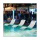 Sezlong pentru piscina alb Serendipity Arkema S010-9003 2