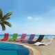 Sezlong pentru piscina albastru Serendipity Arkema S010-5002 4