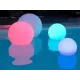 Sfera solara luminoasa LED RGB, plutitoare 40 cm Arkema SF400 2