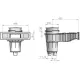 Skimmer NORM cu gura ingusta pentru piscine pe liner AstralPool 56176 3